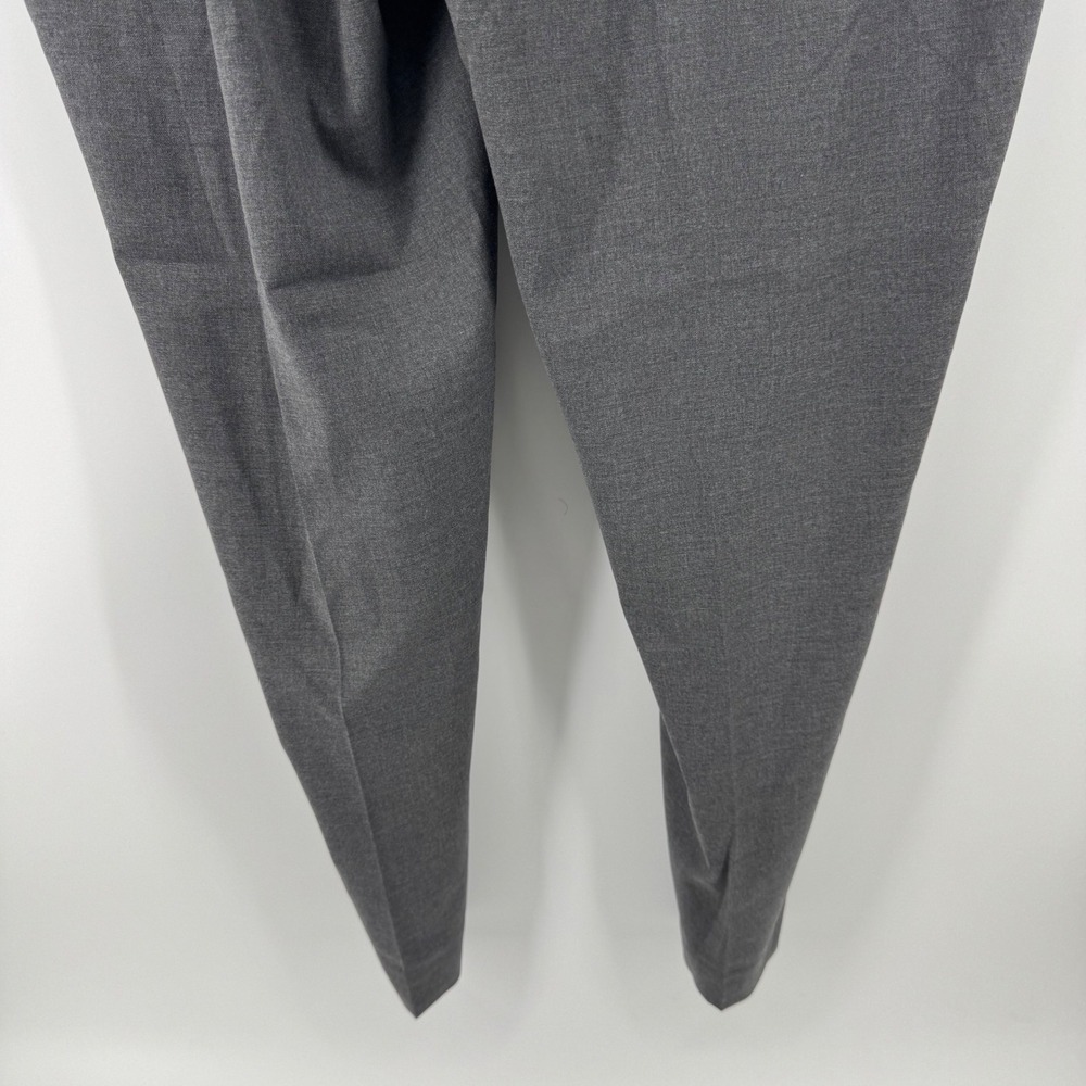 Jos A Bank Mens Grey Tailored Fit Dress Pants 42x30‎ Poly Viscose Stretch - Picture 9 of 16